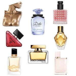(8) Designer Women’s Mini Perfume Bottle Assortment, NEW
